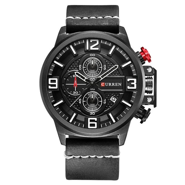 Chronograph Wristwatch with Colorful Display
