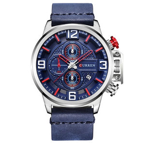 Chronograph Wristwatch with Colorful Display