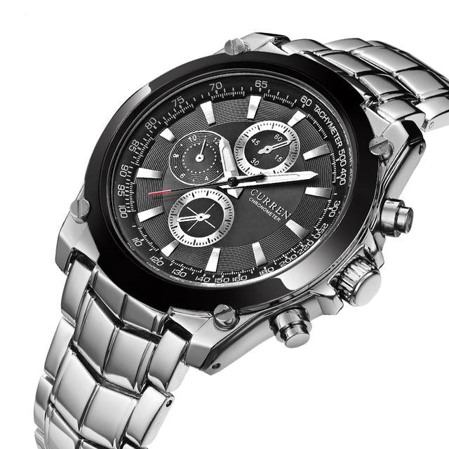 Silver Wristband Daytona Wristwatch