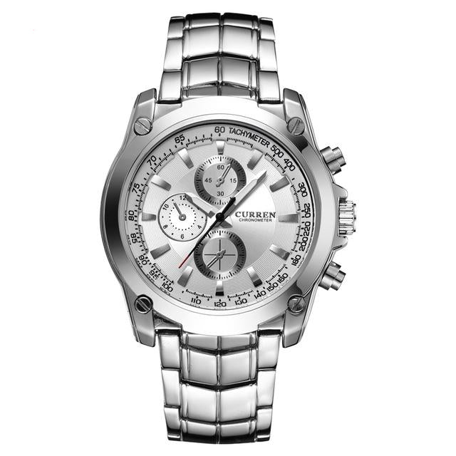 Silver Wristband Daytona Wristwatch