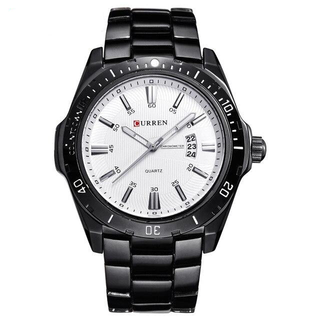 Full Steel Quartz WristWatch
