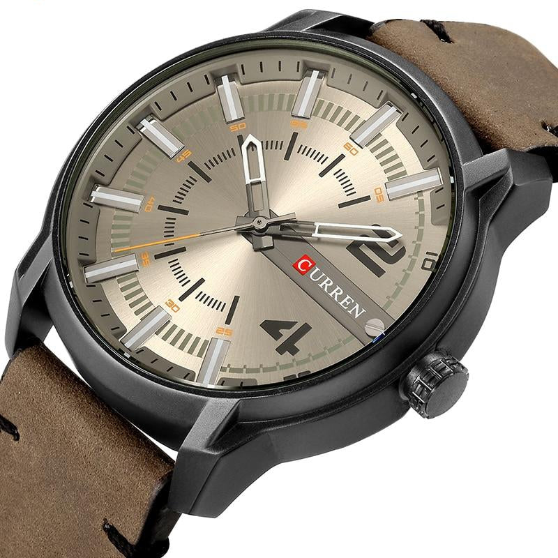 Sport Wristwatch with Numberless Display