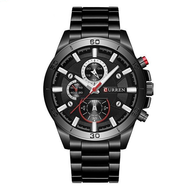 Chronograph Wristwatch with Calendar