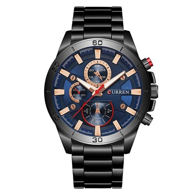 Chronograph Wristwatch with Calendar