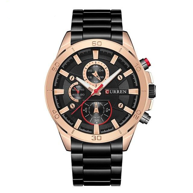 Chronograph Wristwatch with Calendar