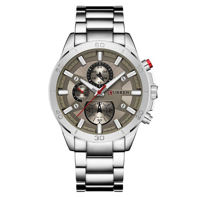 Chronograph Wristwatch with Calendar
