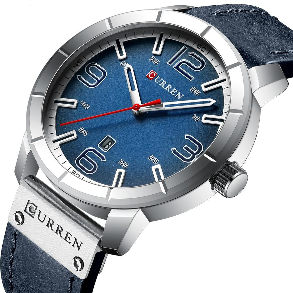 Business Wristwatches Leather Male Watch