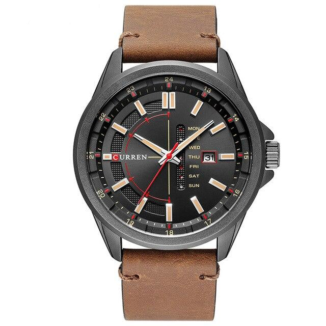 Quartz Wristwatch with Calendar