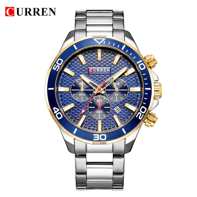 Stainless Steel Band Watches For men