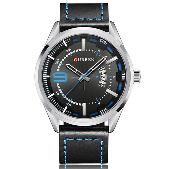 Leather Waterproof  Wristwatches