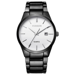 Classic Wristwatch with Calendar Display