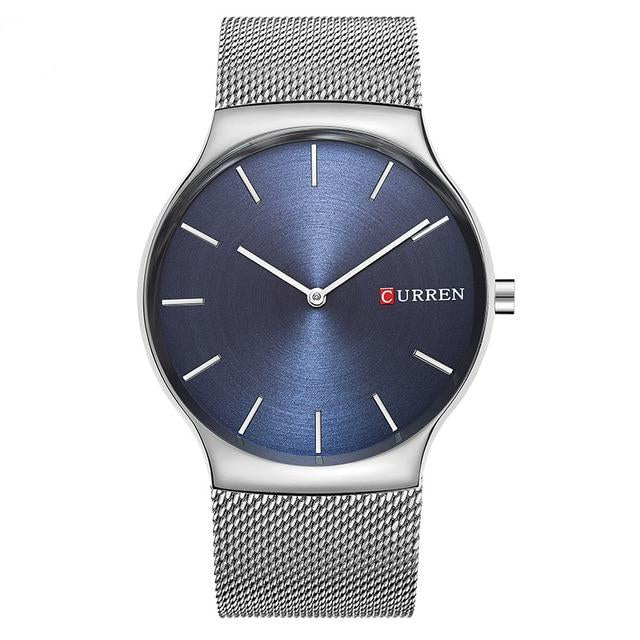 Full Steel Quartz Wristwatch