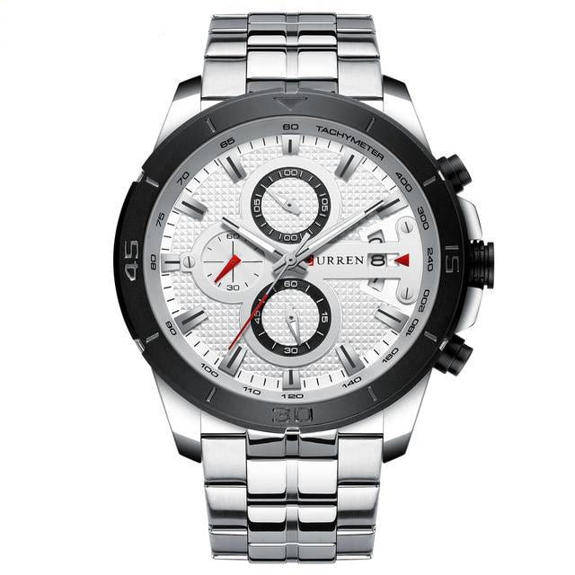 Chronograph Wristwatch with Calendar
