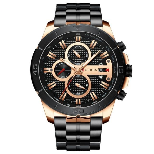 Chronograph Stainless Steel Quartz Watch