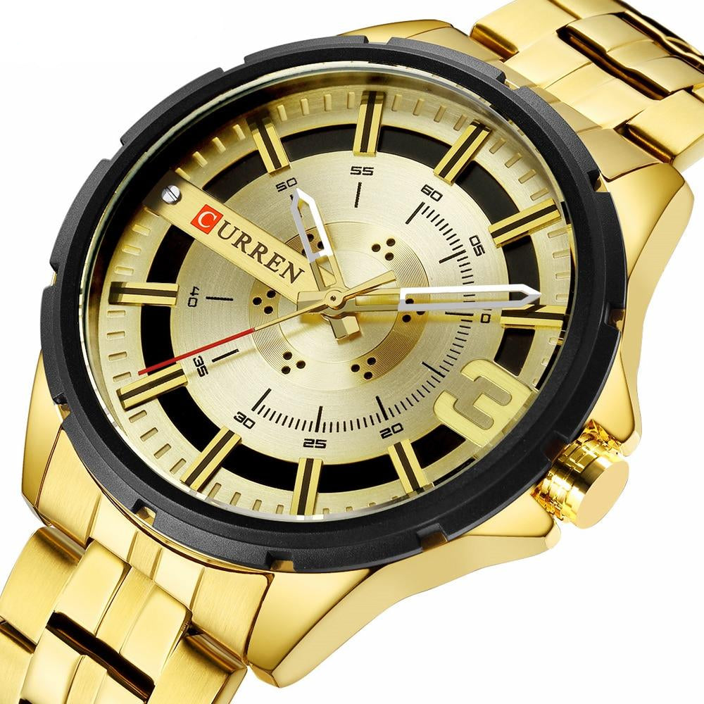 Stainless Steel Wristwaches Waterproof