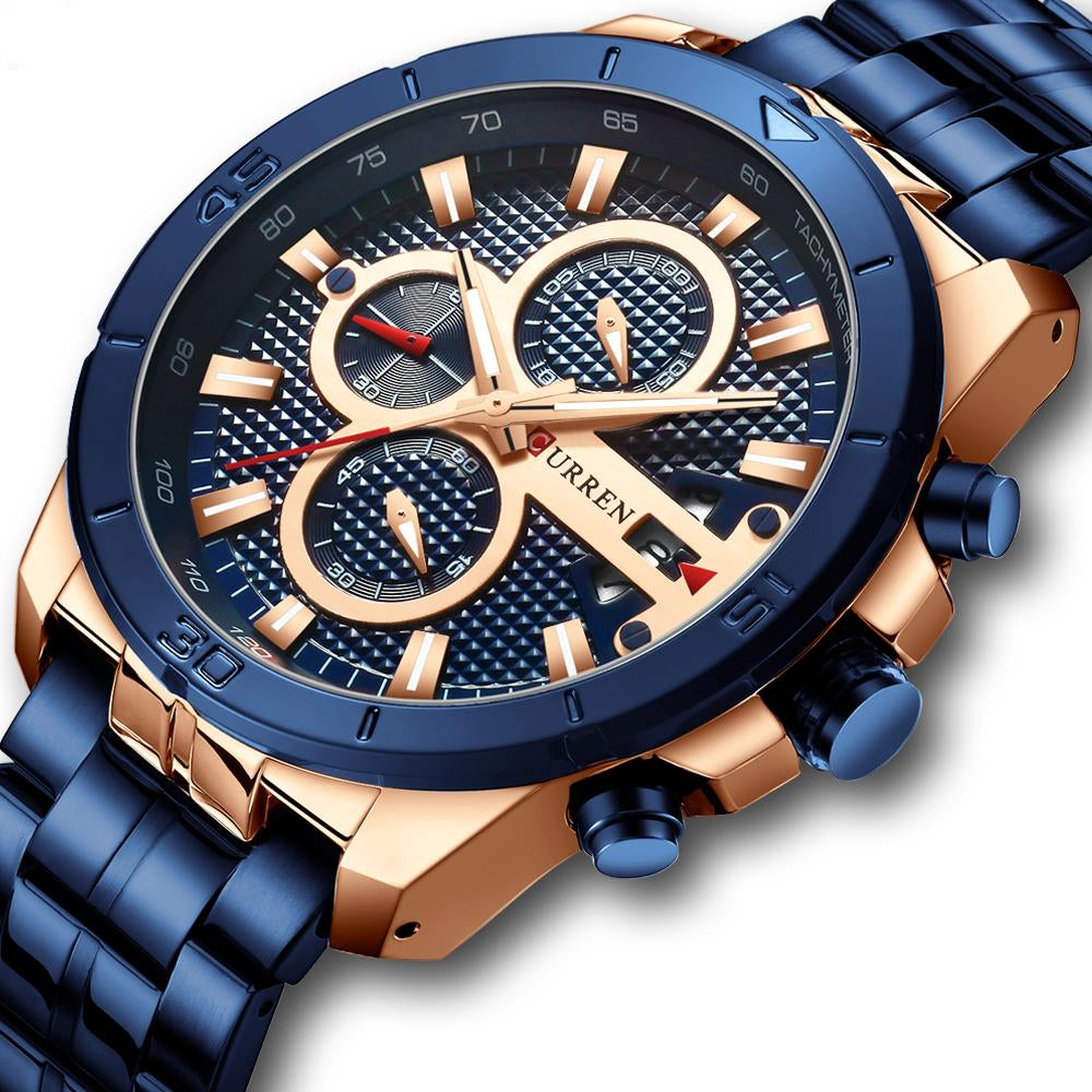 Classic Chronograph Wristwatch