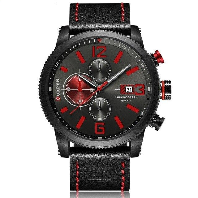 Quartz Men's Watch Chronograph Dial